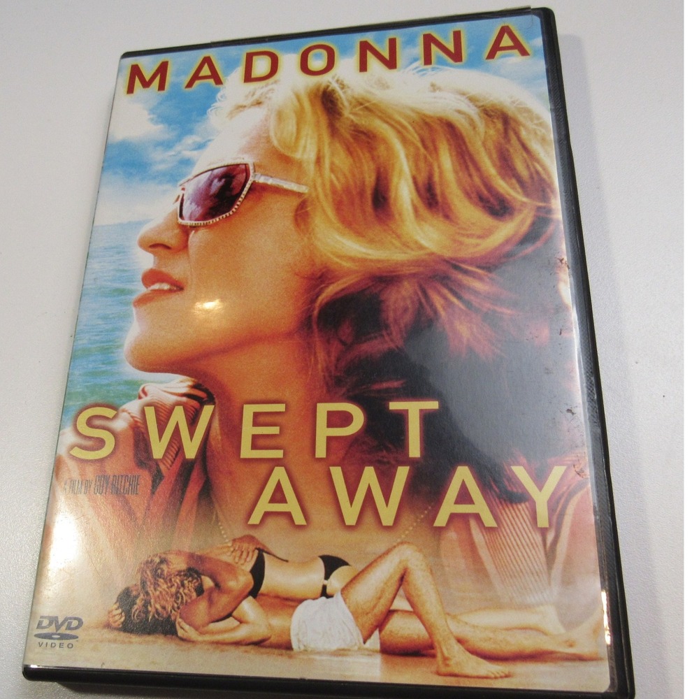 Swept Away DVD Movie 2002 Madonna Adriano Giannini Comedy Romance
